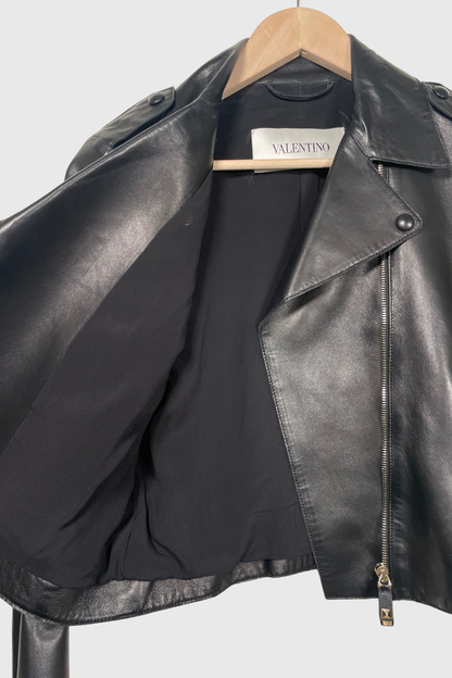 VALENTINO Rockstud Lederjacke | 32