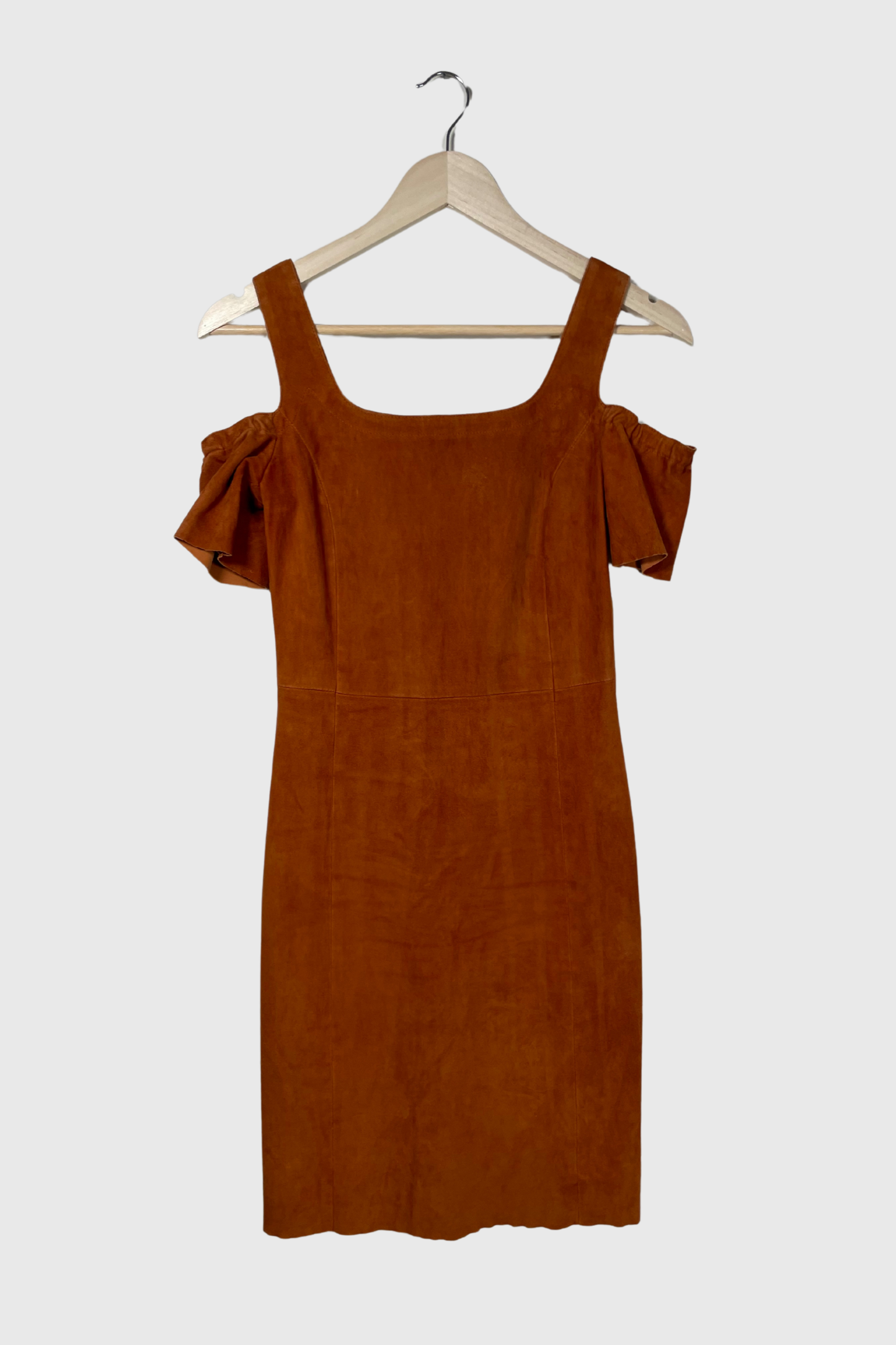 DROME Lederkleid | S