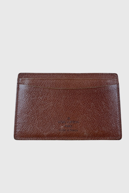 LOUIS VUITTON Monogram Card Holder