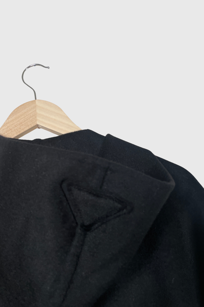 PRADA Mantel mit Kapuze F/W 2020 schwarz | 36