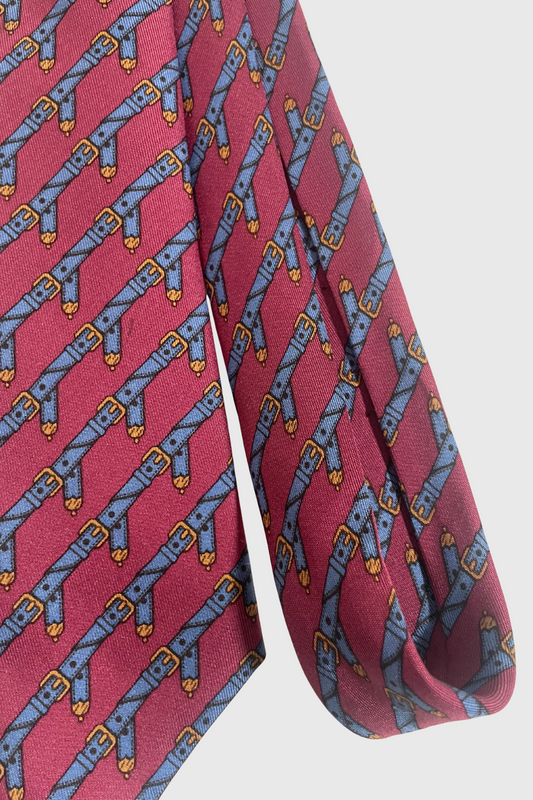 HERMÈS Krawatte Seide