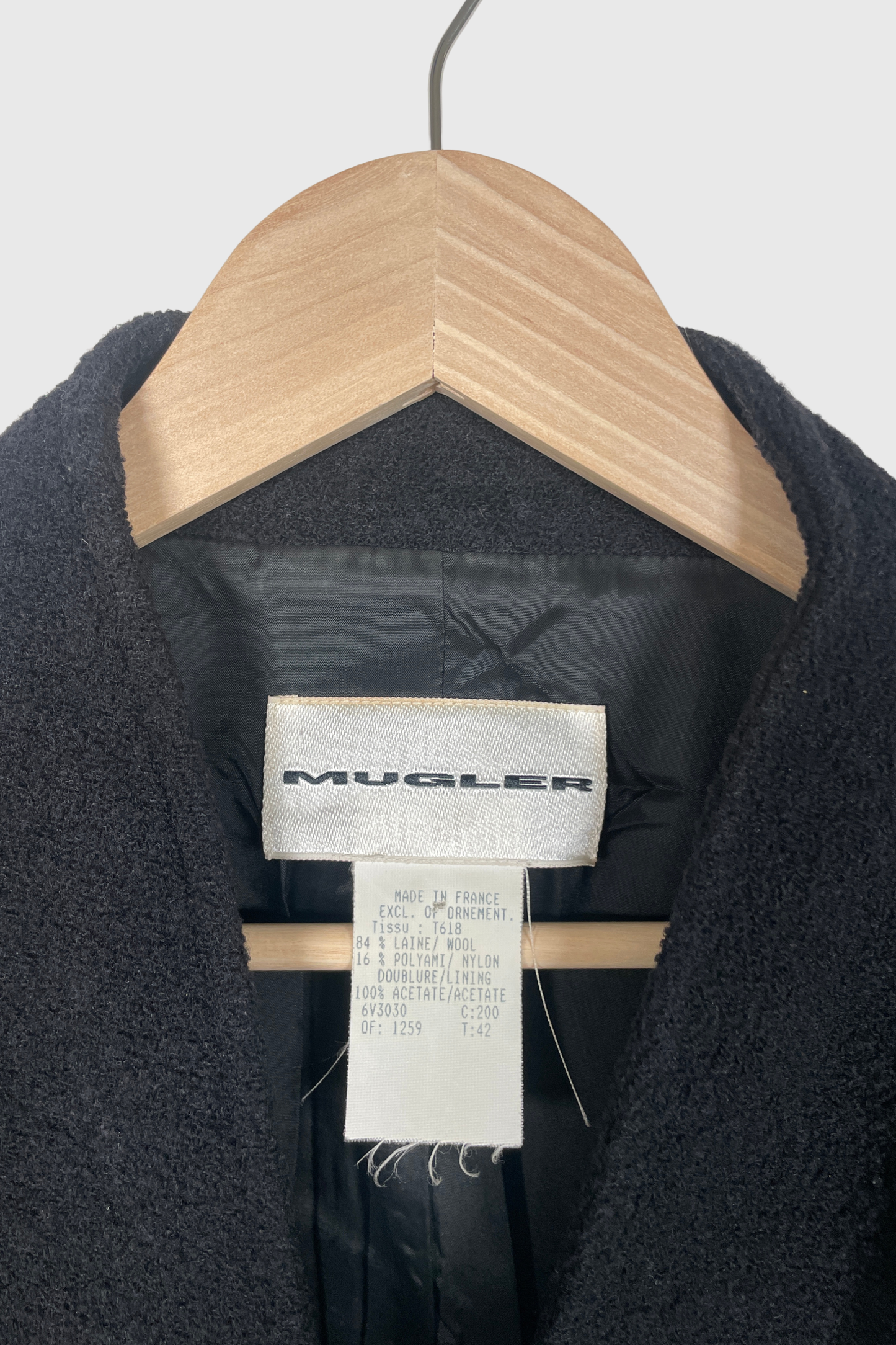 MUGLER Blazer schwarz | 40