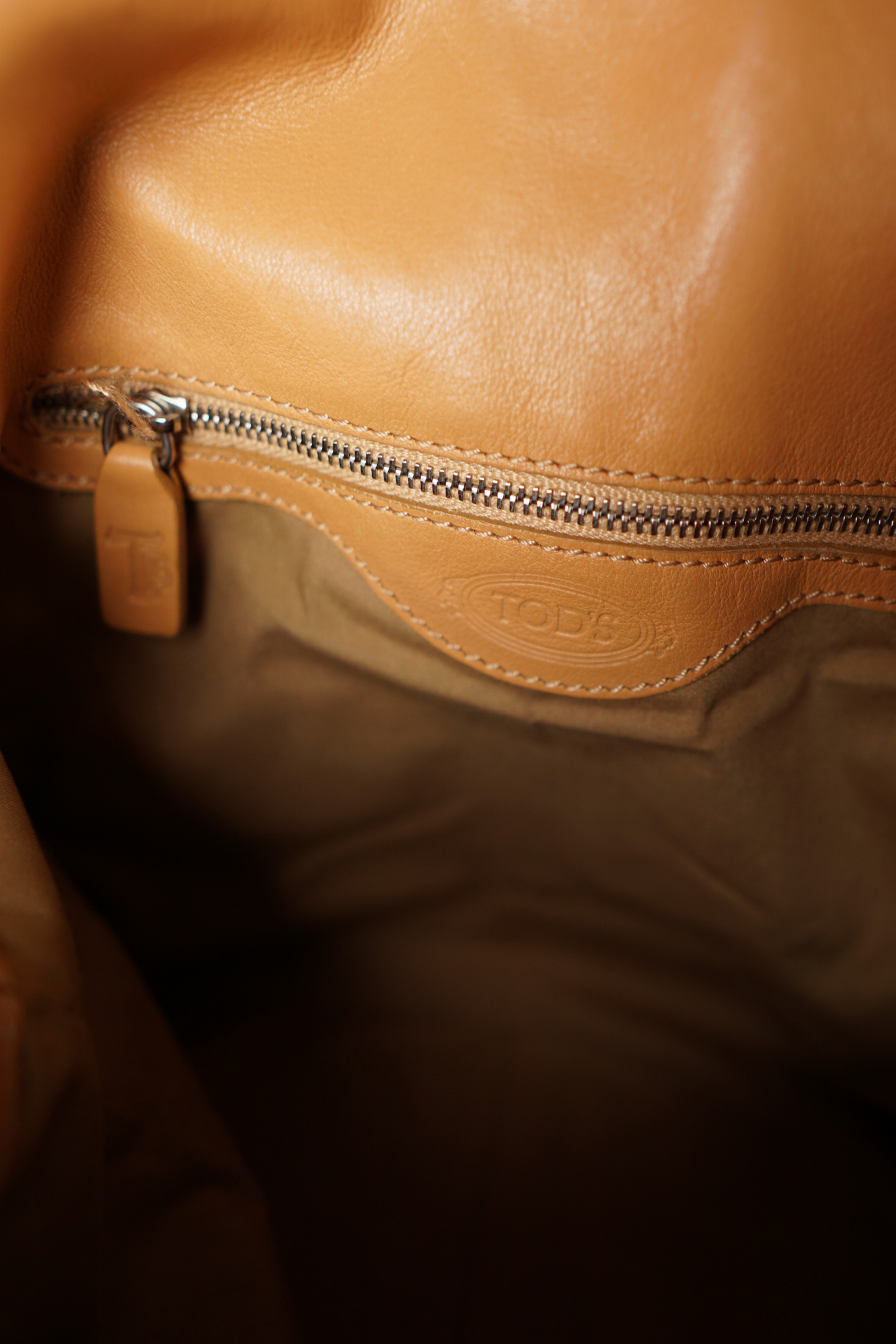 TOD´S Hobo Naturleder Tasche