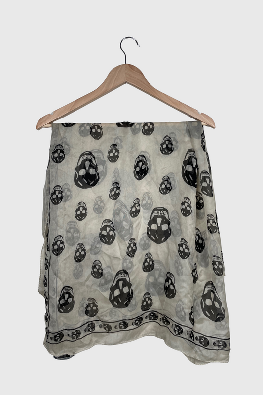 ALEXANDER MCQUEEN Classic Skull Tuch