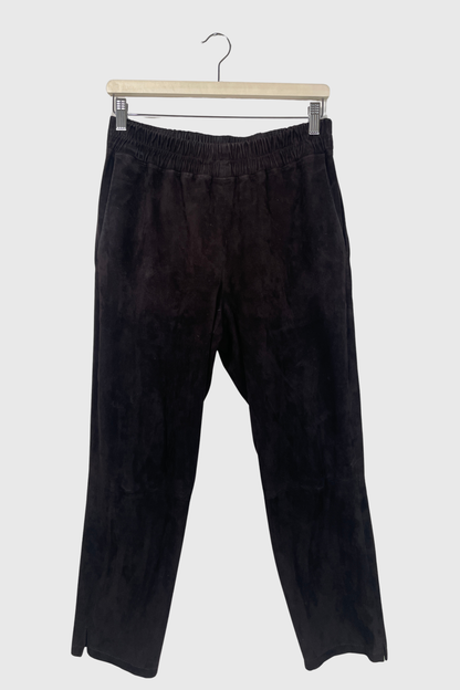 INES & MARECHAL Veloursleder Hose | 40