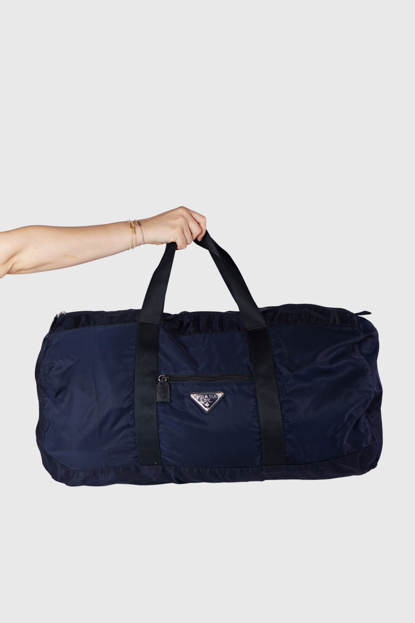 PRADA Nylon Duffle Reisetasche
