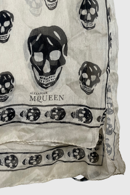ALEXANDER MCQUEEN Classic Skull Tuch