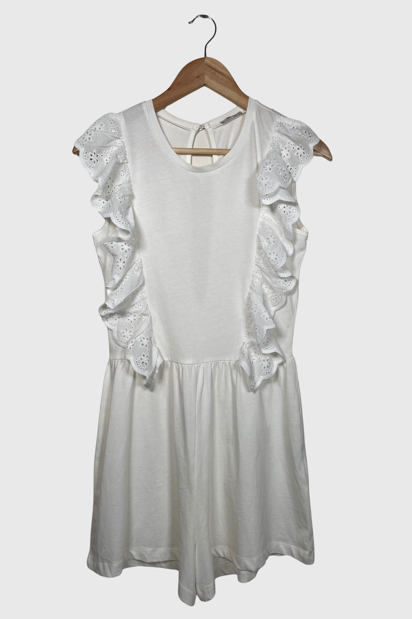 MIU MIU Jumpsuit weiß | 36