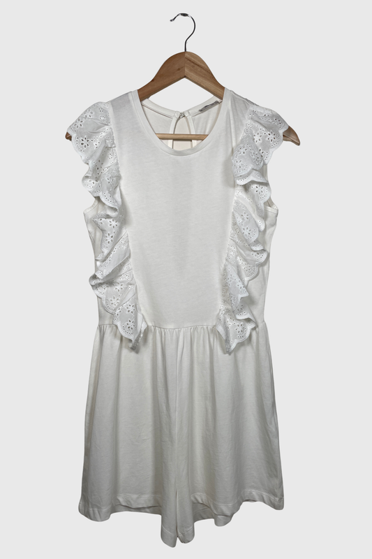 MIU MIU Jumpsuit weiß | 36