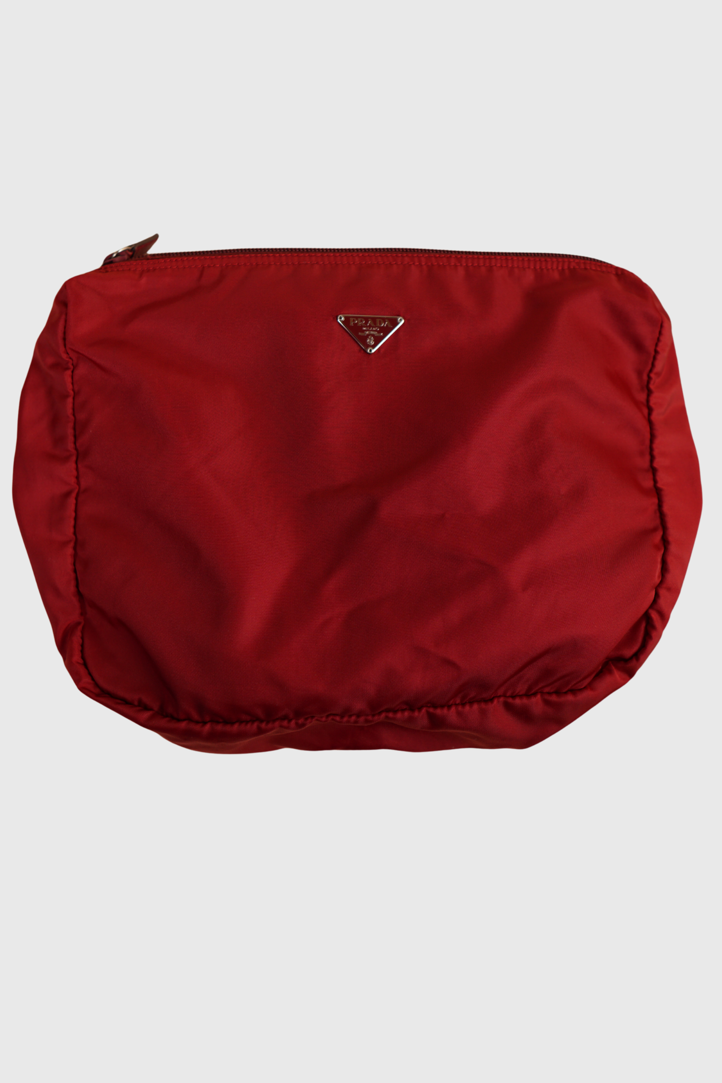 PRADA Nylon Necessaire rot