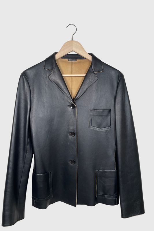 JIL SANDER Lederjacke | 38