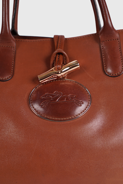 LONGCHAMP Heritage Roseau braun