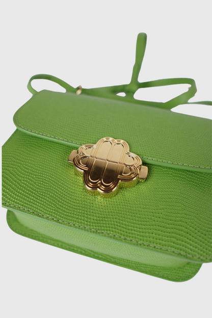 MAJE Clover Mini Lizard Tasche