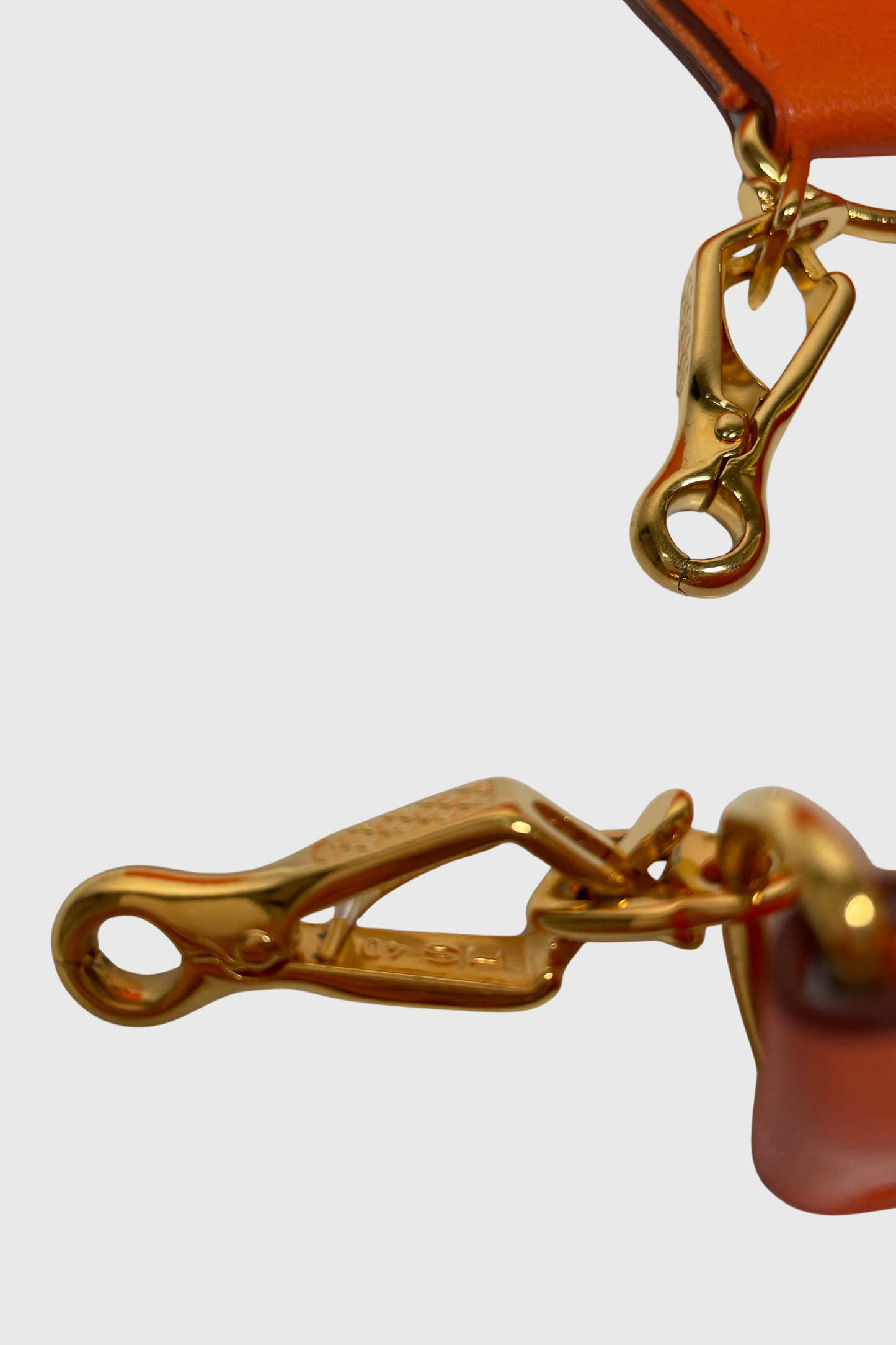 HERMÈS Schulterriemen orange