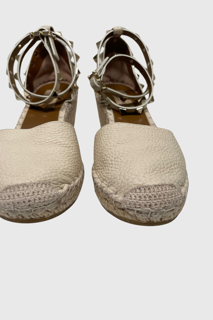 VALENTINO GARAVANI Rockstud Espadrille-Wedges | 37