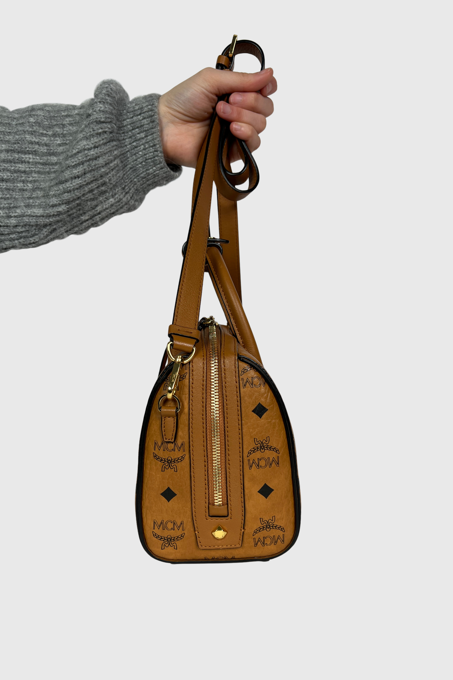 MCM Boston Bag Visetos