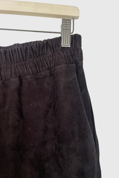 INES & MARECHAL Veloursleder Hose | 40