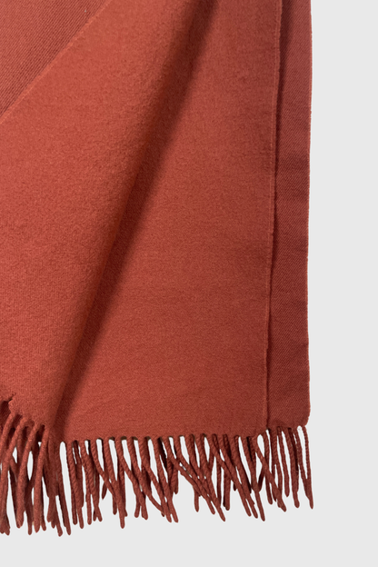HERMÈS Schal Stola rostrot