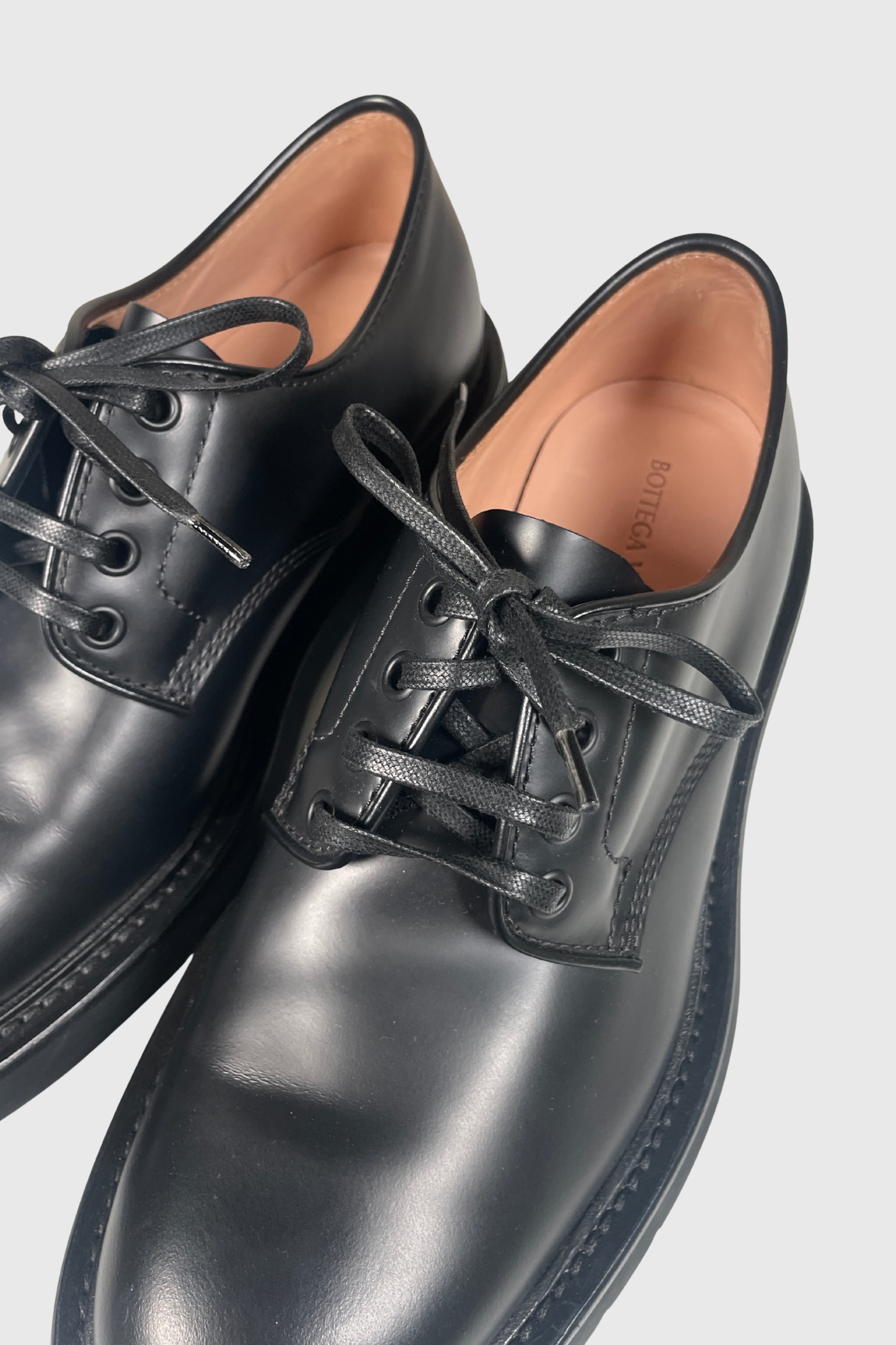 BOTTEGA VENETA Classic Derby Lace-Up Shoes | 38.5