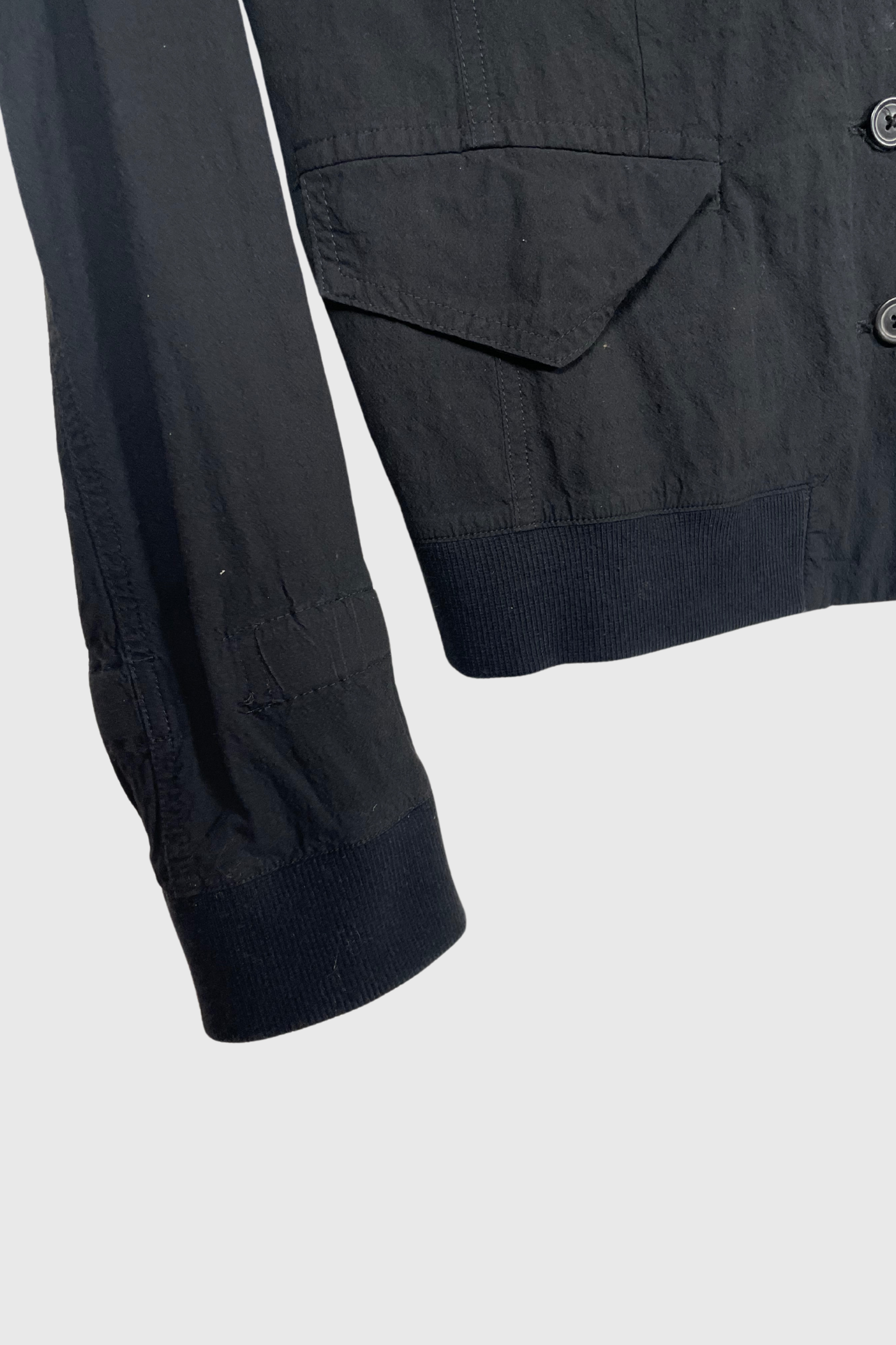 RUNDHOLZ Jacke schwarz | M