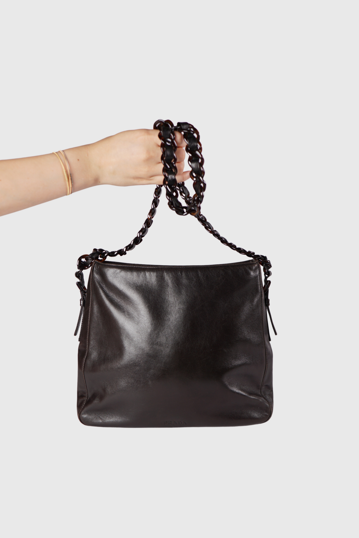 PRADA Tasche mit Kettenhenkel
