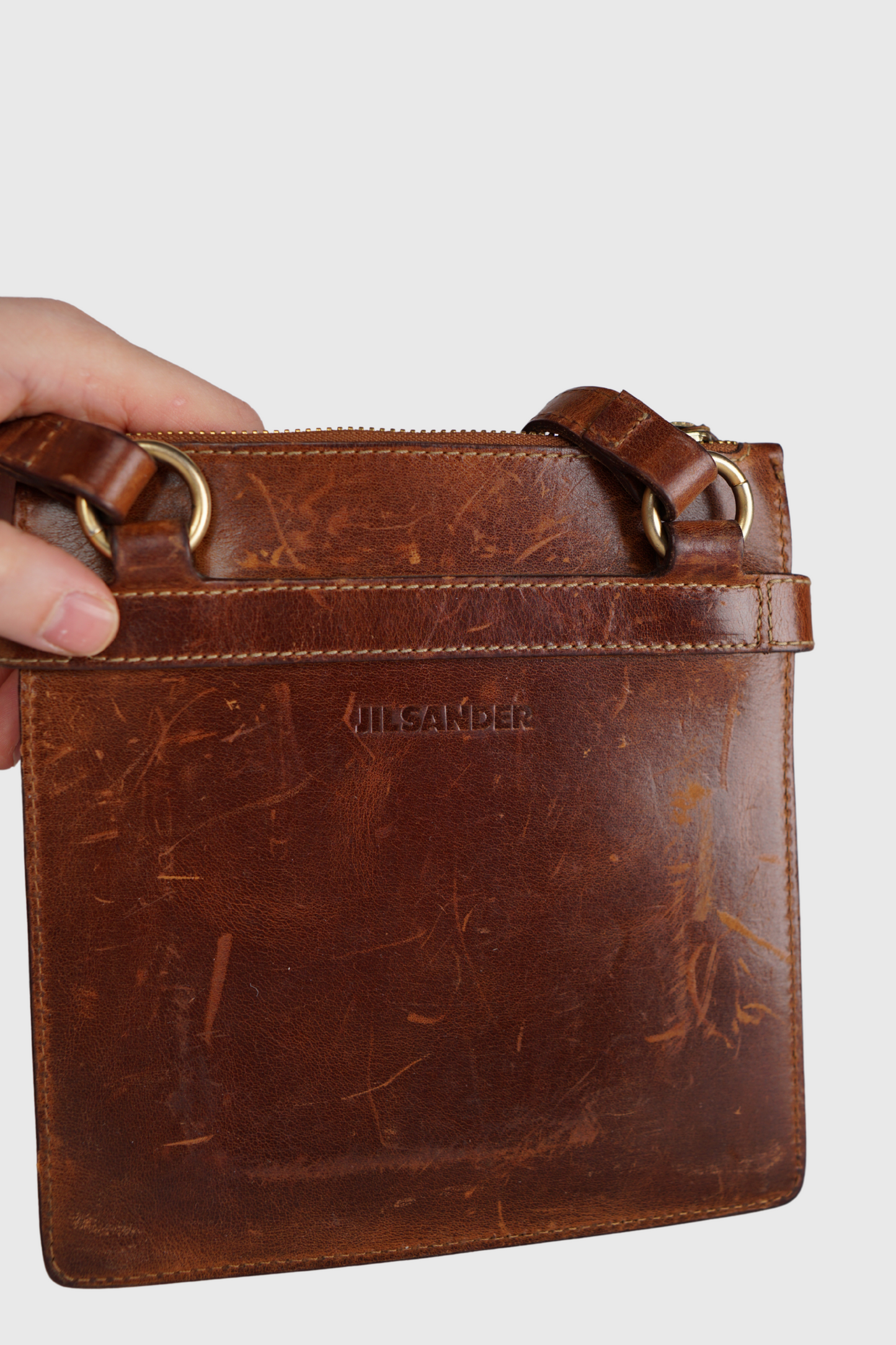 JIL SANDER Tasche braun