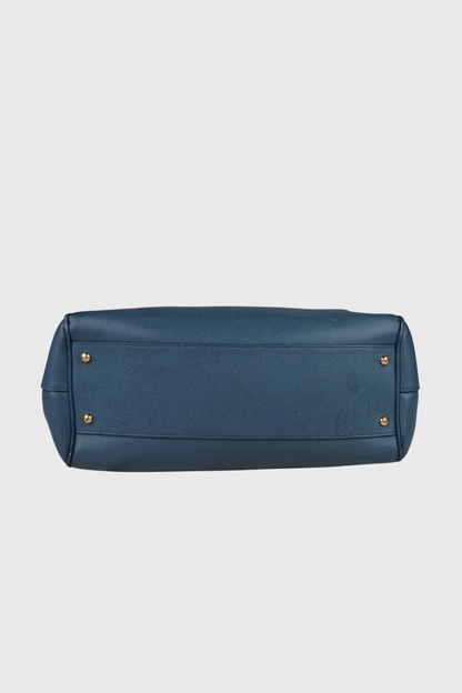 DOLCE & GABBANA Medium Sicily electric blue