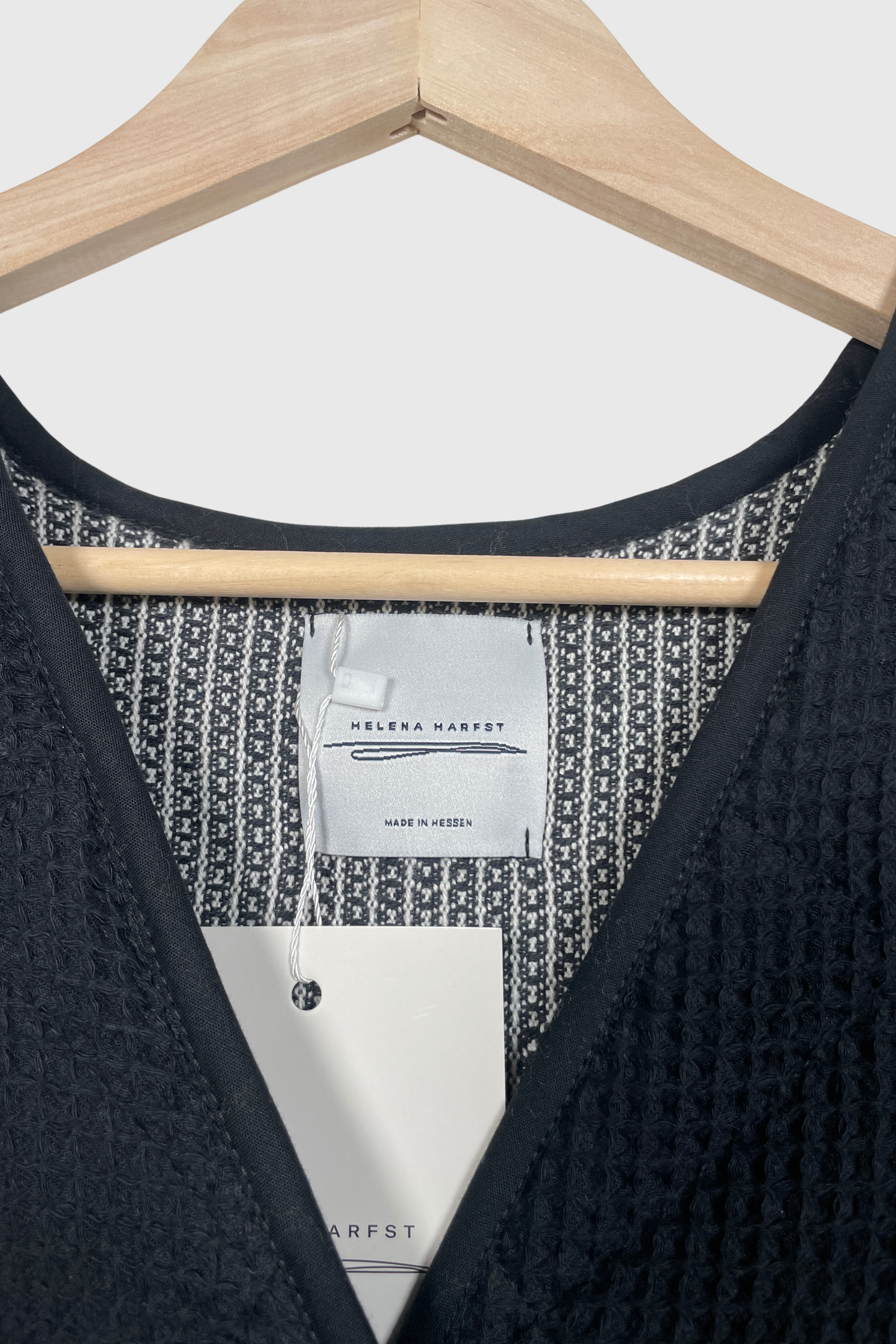 HELENA HARFST Weste schwarz | L