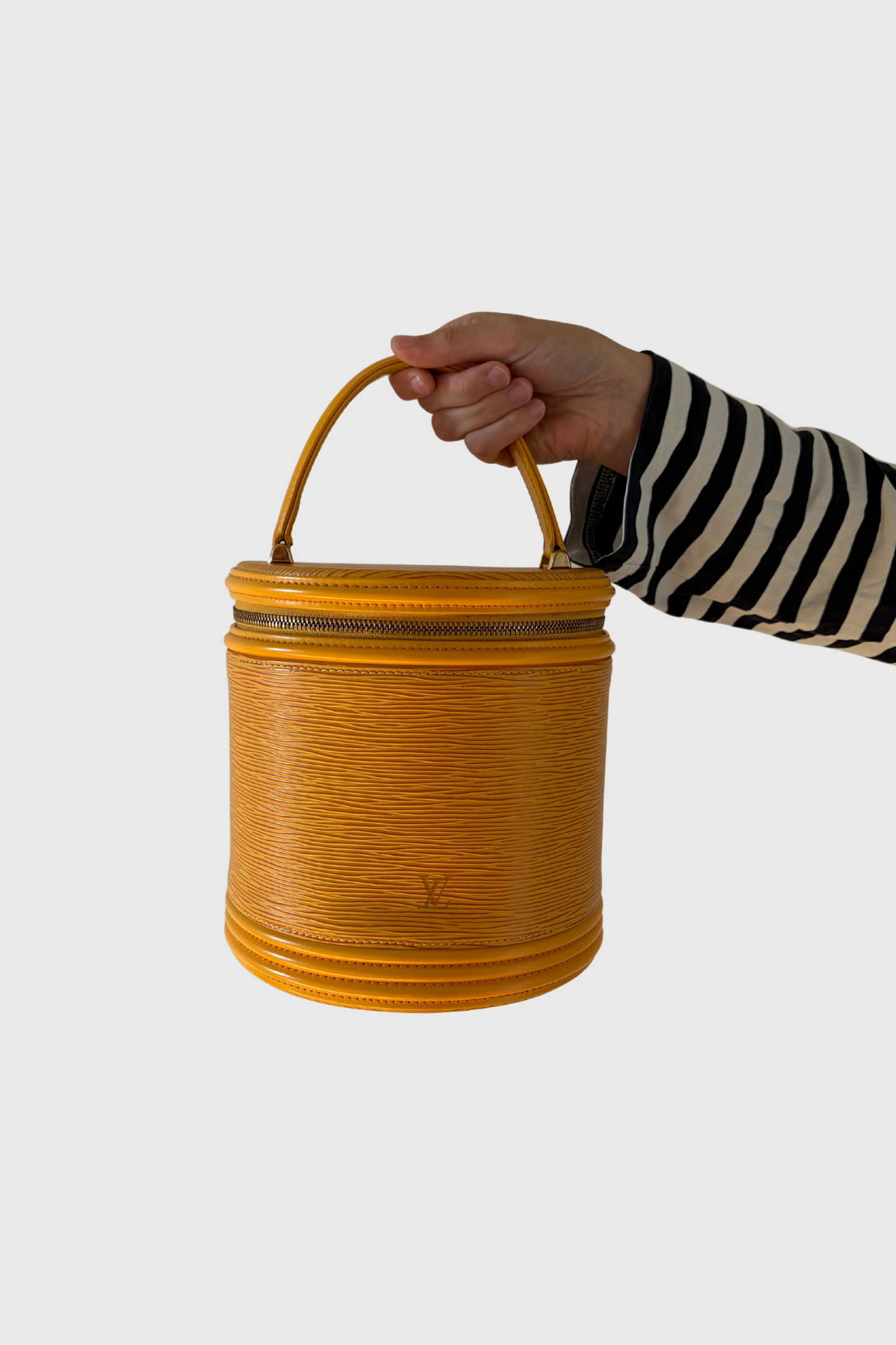 LOUIS VUITTON Cannes Epi Tassili Yellow