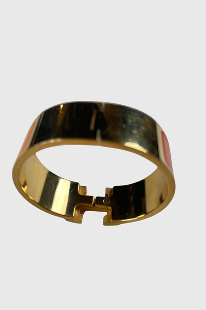 HERMÈS Clic Clac H orange