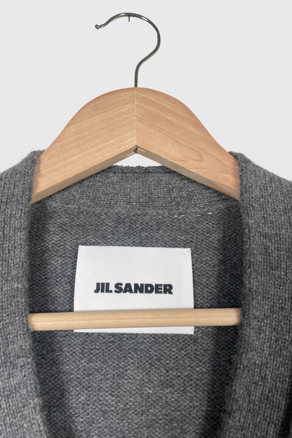 JIL SANDER Strickjacke grau | 36