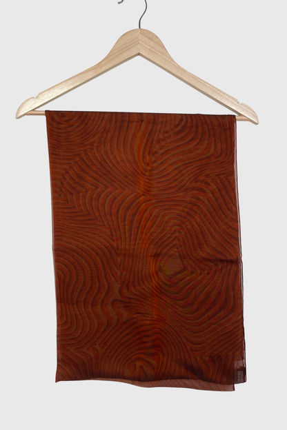 HERMÈS Seidentuch orange