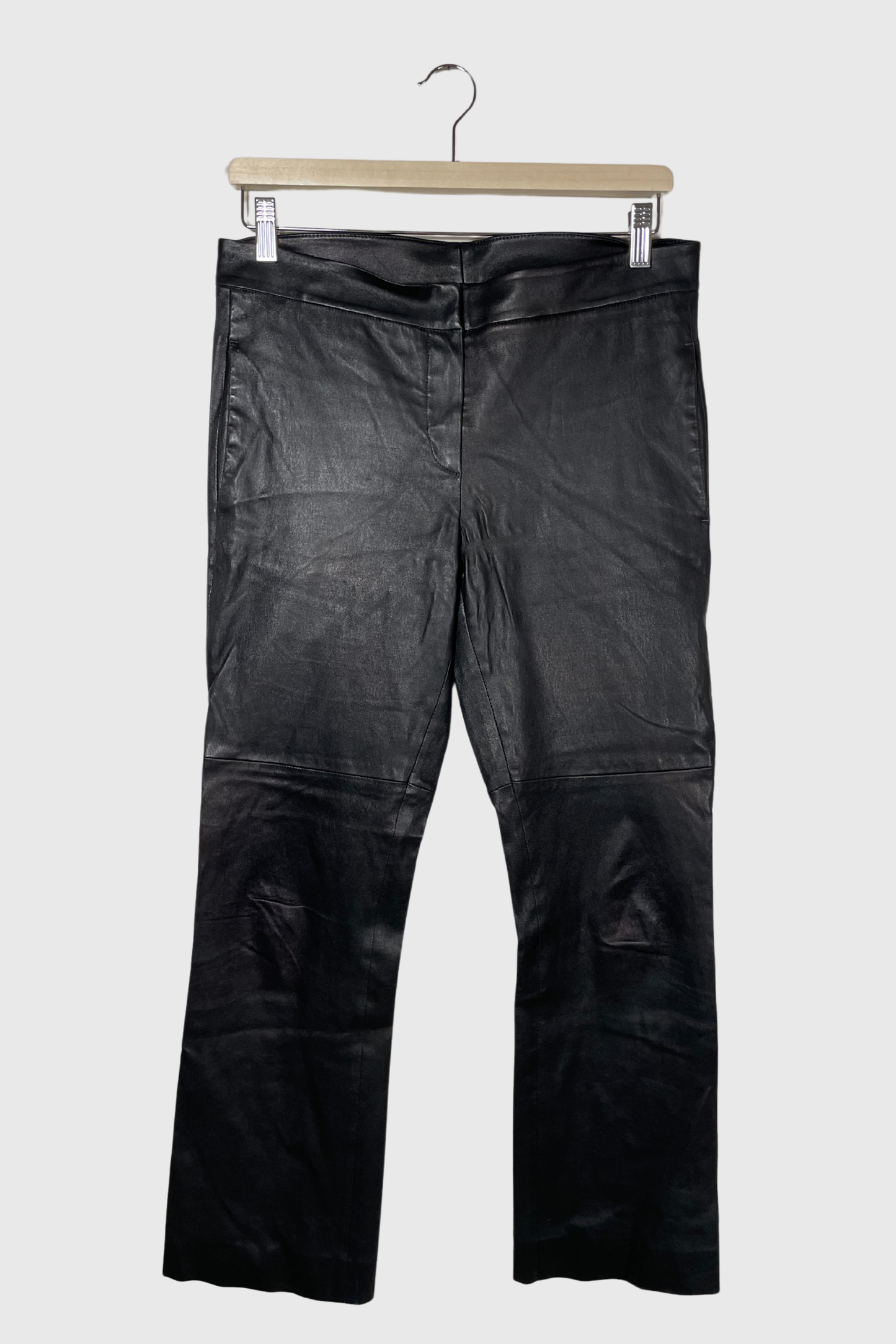 BRUNELLO CUCINELLI Lederhose schwarz | 38