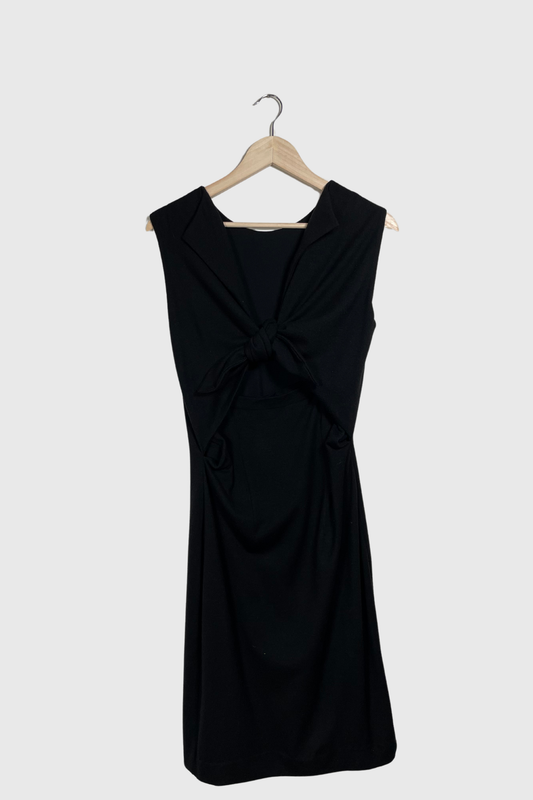 JIL SANDER Kleid schwarz | 38