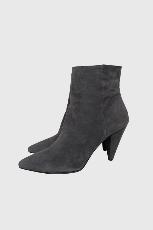 PRADA Pointed Toe Ankle Boots nebbia | 39,5