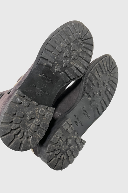 JIMMY CHOO Yule Stiefel grey | 38,5