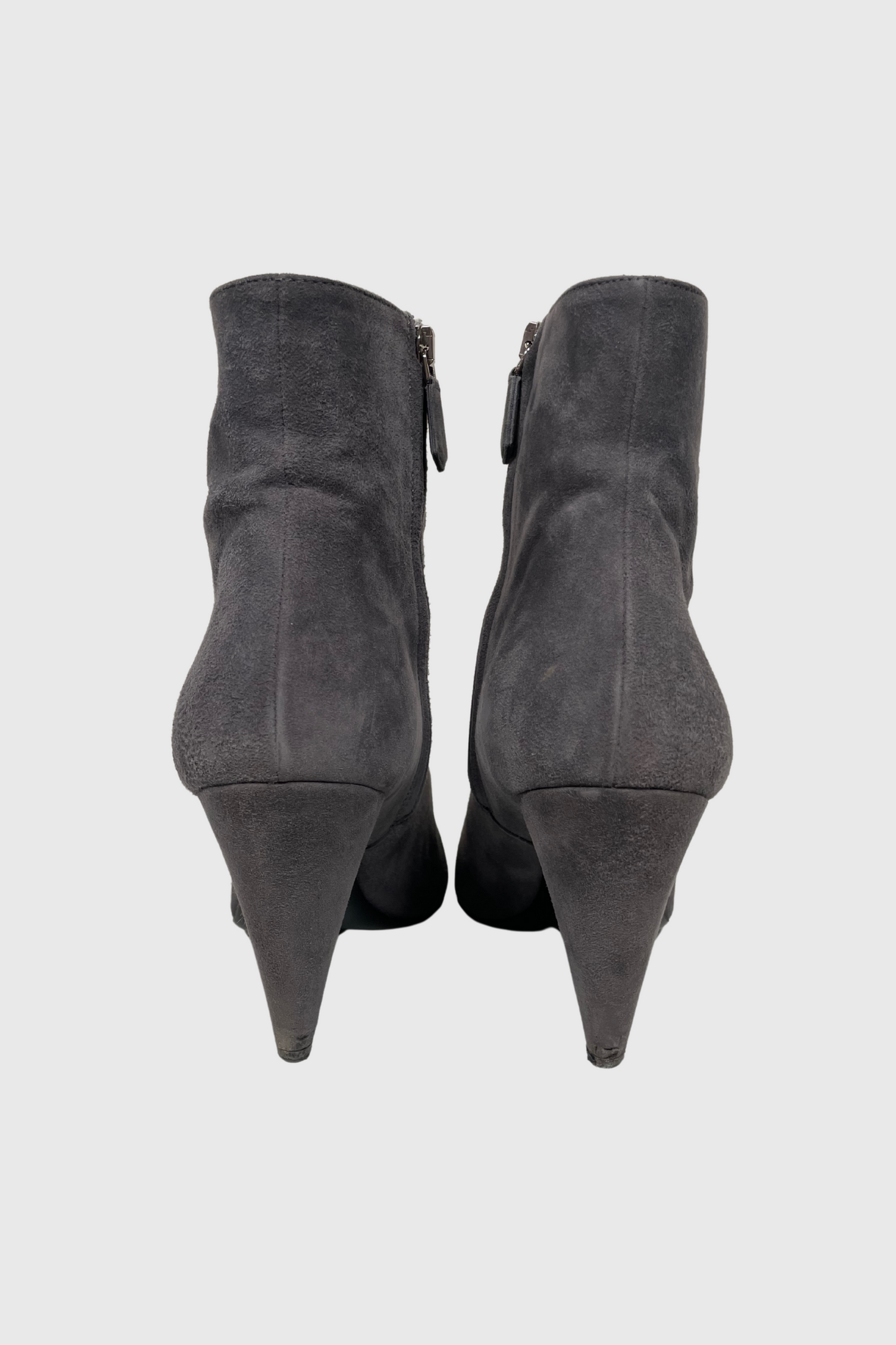 PRADA Pointed Toe Ankle Boots nebbia | 39,5