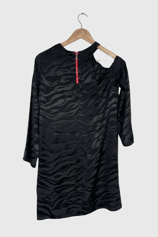 ZADIG & VOLTAIRE Richa Jac Tigre Kleid | XS