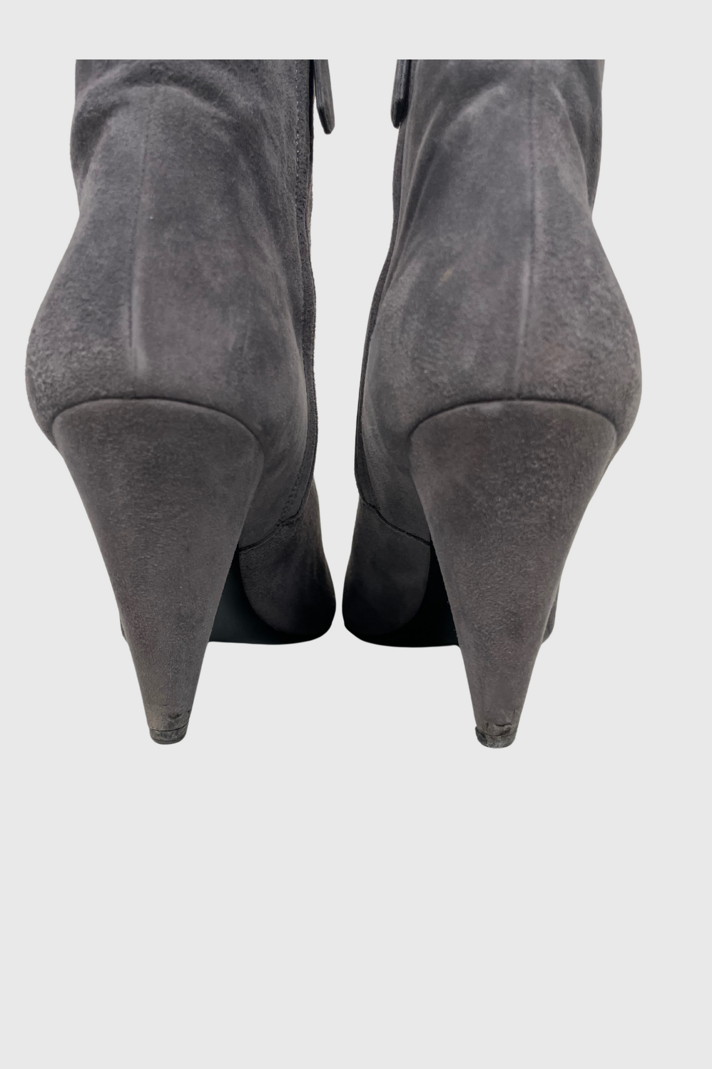 PRADA Pointed Toe Ankle Boots nebbia | 39,5
