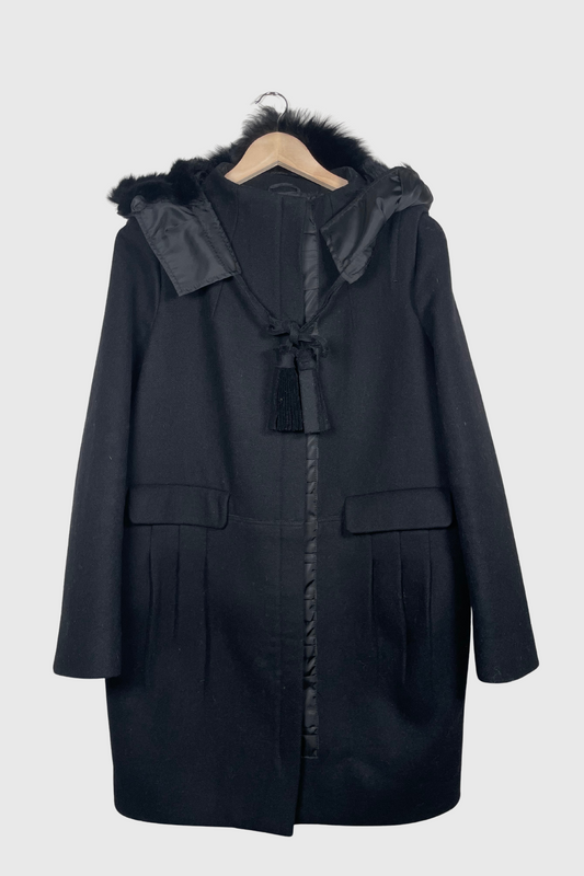 PRADA Mantel schwarz | 38