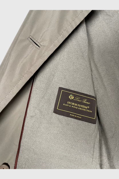 LORO PIANA Trenchcoat taupe | 42