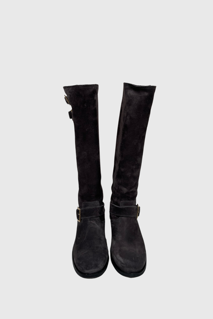 JIMMY CHOO Yule Stiefel grey | 38,5