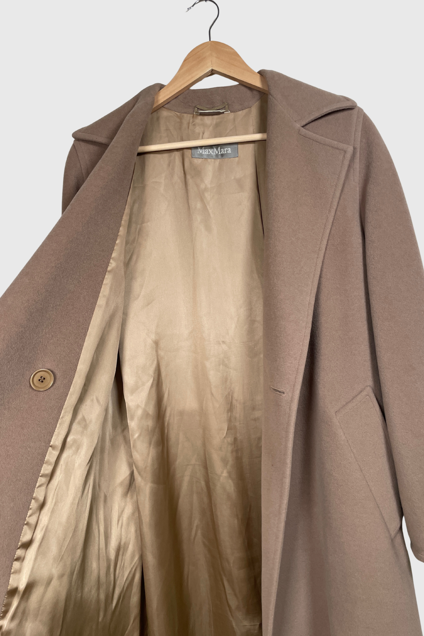 MAX MARA Wolle Angora Mantel camel | 34