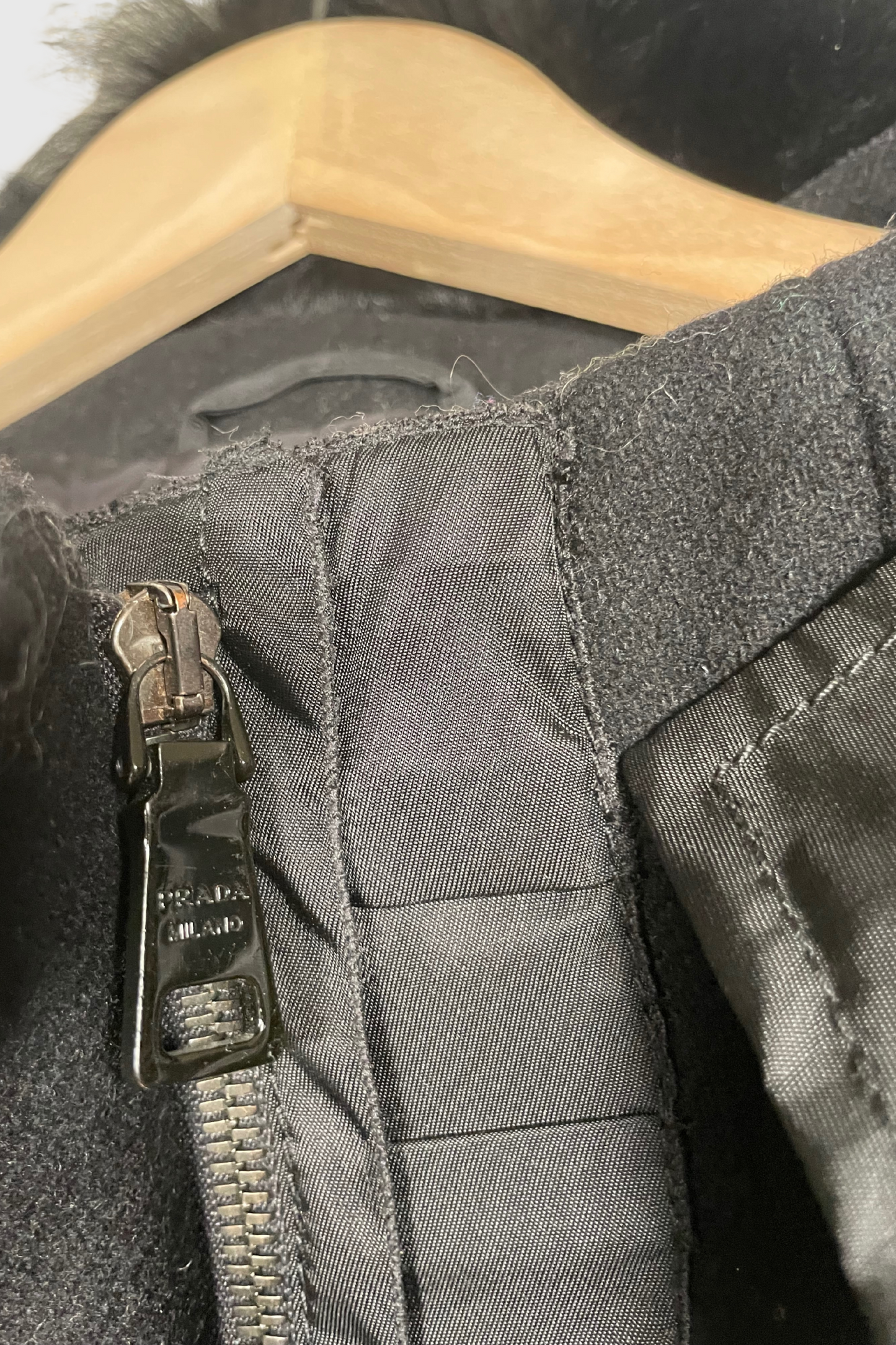 PRADA Mantel schwarz | 38