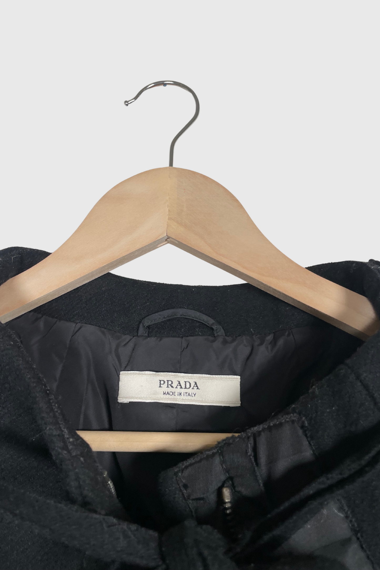 PRADA Mantel schwarz | 38