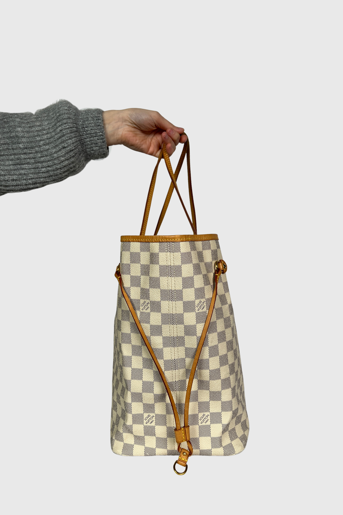 LOUIS VUITTON Neverfull GM Damier Azur