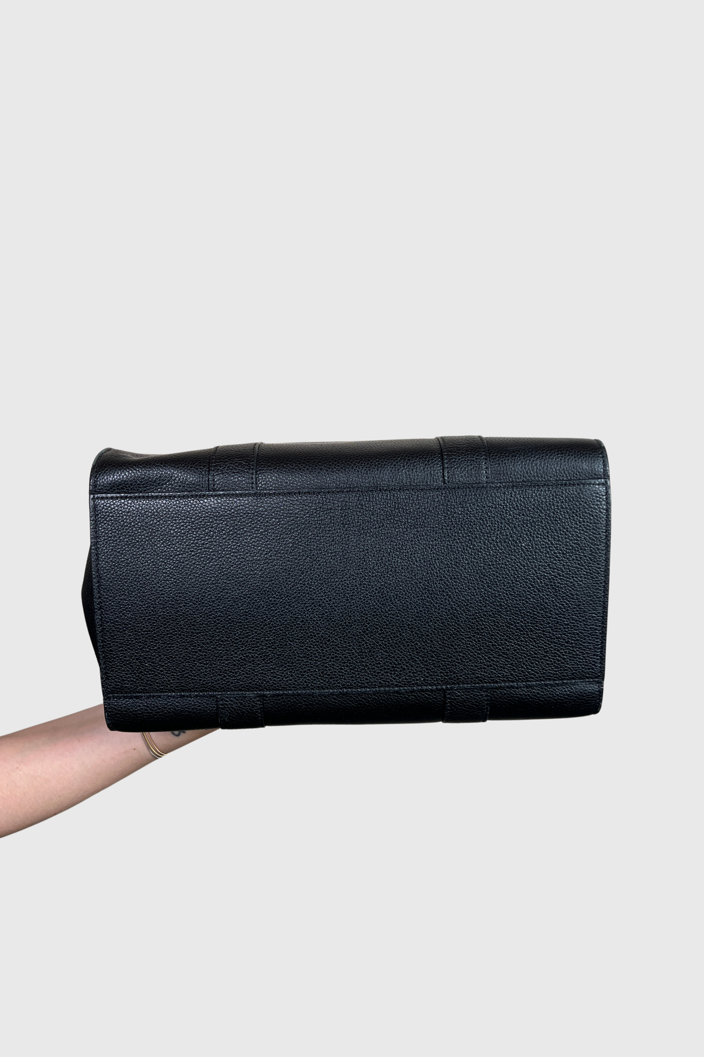 MULBERRY Large Zipped Bayswater schwarz