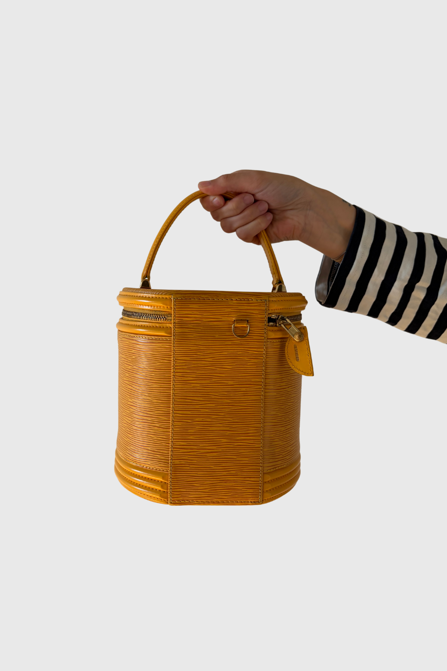LOUIS VUITTON Cannes Epi Tassili Yellow