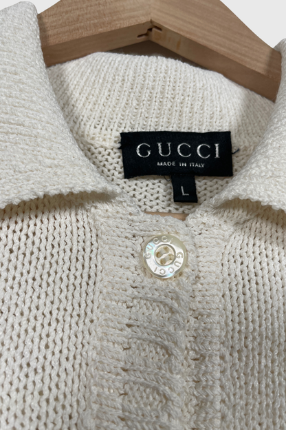 GUCCI Polo Strick | L