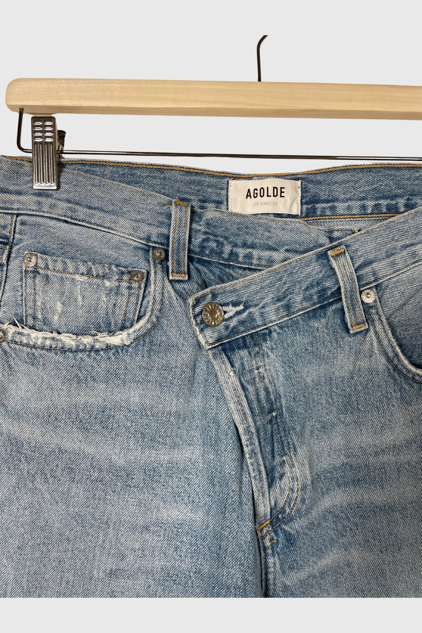AGOLDE Criss Cross Jeans | W25